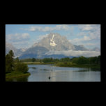 Kayaking in Grand Teton Print
