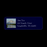 Kayaking in Grand Teton Return Address Label