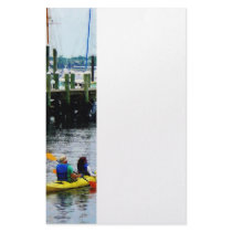Kayaking in Newport, RI Customized Stationery
