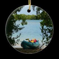 Kayaking in St. Thomas Ornament ornaments