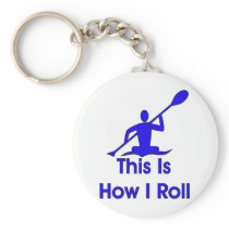 Kayaking Key Chain