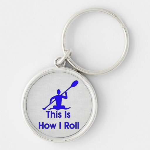 Kayaking Key Chain