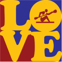 Kayaking Love photo sculptures by sciencewillprevail Kayaking Love photo sculptures