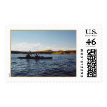 Kayaking on Lake Powell postage