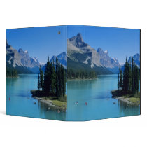 Kayaking on Maligne Lake at Spirit Island Binders