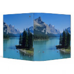 Kayaking on Maligne Lake at Spirit Island binders