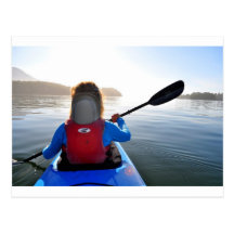 Kayaking on Vancouver Island Postcard