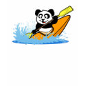 Kayaking Panda t-shirts by cuteunion Kayaking Panda t-shirts