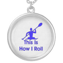 Kayaking Personalized Necklace
