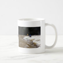 kayaking play coffee mug