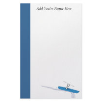 Kayaking - Stationary Custom Stationery