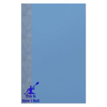 Kayaking stationery