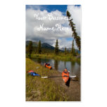 Kayaks at Rest Business Card Template