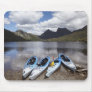 Kayaks, Cradle Mountain and Dove Lake, Cradle
