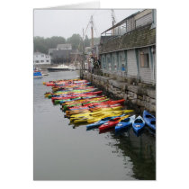 Kayaks In Rockport cards