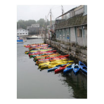 Kayaks In Rockport posters