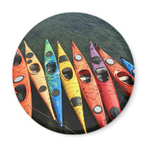 Kayaks! Fridge Magnets