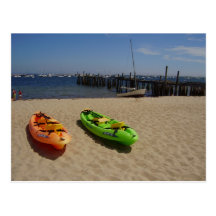 Kayaks Postcard