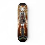 "Kayla" Steampunk Fairy Art Skateboard