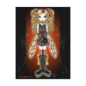 "Kayla" Steampunk Fairy Postcard