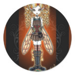 "Kayla" Steampunk Fairy Stickers