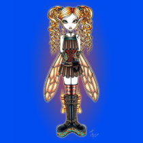 "Kayla" Steampunk Fairy Top