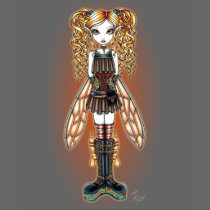 "Kayla" Steampunk Fairy Top t-shirts