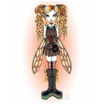 "Kayla" Steampunk Fairy Top t-shirts