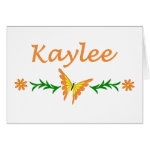 Kaylee (Orange Butterfly) Greeting Cards Kaylee (Orange Butterfly) Greeting Cards