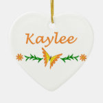 Kaylee (Orange Butterfly) Ornament Kaylee (Orange Butterfly) Ornament