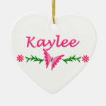 Kaylee (Pink Butterfly) Christmas Ornament Kaylee (Pink Butterfly) Christmas Ornament
