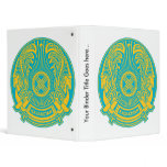 Kazakhstan Coat of Arms detail Vinyl Binder
