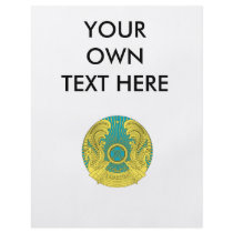Kazakhstan Coat of Arms Personalized Flyer