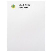 Kazakhstan Coat of Arms Custom Letterhead