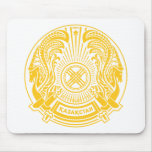 Kazakhstan Coat of Arms Mousepad
