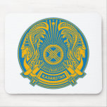 Kazakhstan Coat of Arms Mousepad