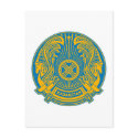 Kazakhstan Coat of Arms postcards