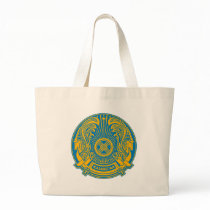 Kazakhstan Coat of Arms Tote Bag