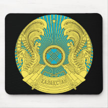 kazakhstan emblem mousepad