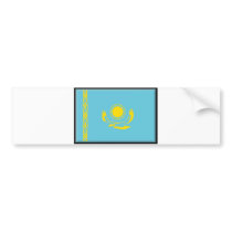 Kazakhstan Flag bumper stickers