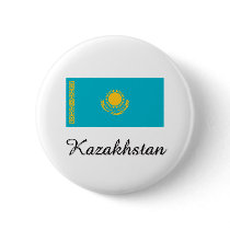 Kazakhstan Flag Design buttons by flagshirt Kazakhstan Flag Design buttons