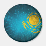 Kazakhstan Flag Firework Magnets