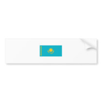 Kazakhstan FLAG International bumper stickers