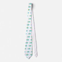 Kazakhstan Flag Map full size Neck Tie