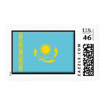 Kazakhstan Flag postage