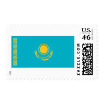 Kazakhstan Flag postage