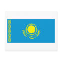 Kazakhstan Flag Postcard