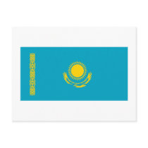 Kazakhstan Flag postcards