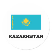 Kazakhstan Flag stickers