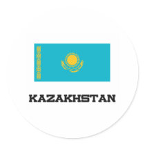 Kazakhstan Flag stickers
